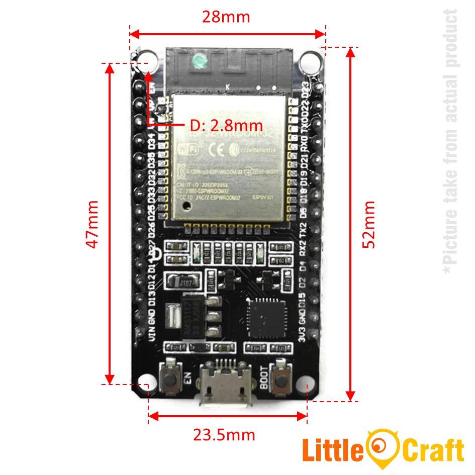 ESP32 NodeMCU IoT WIFI & Bluetooth Module