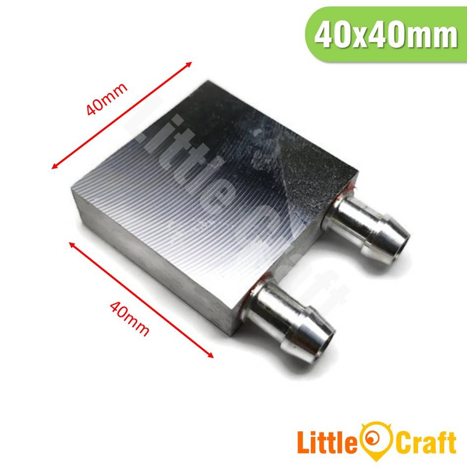 Water Cooling Heat Sink Block For Thermoelectric Peltier CPU Cooling